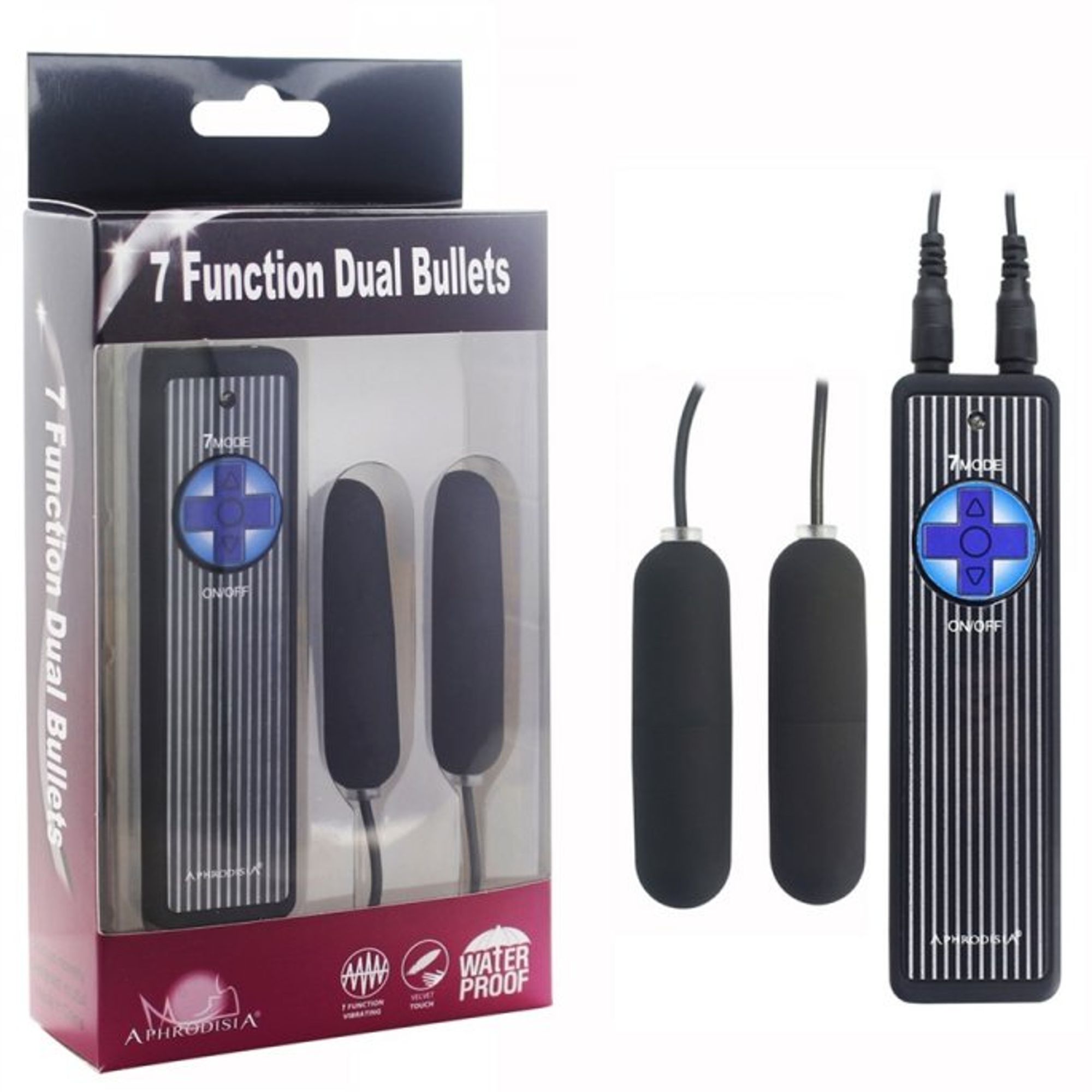 7 Function Dual Bullets-Black