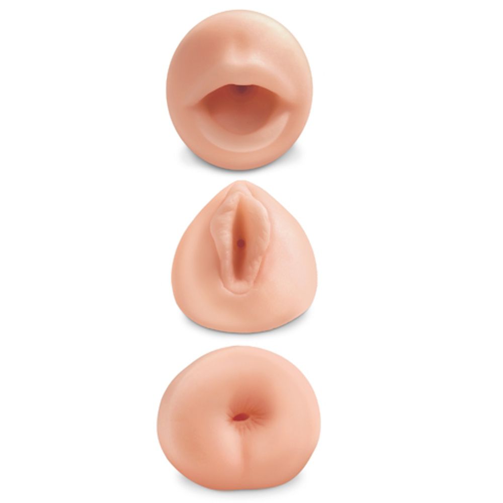 All 3 Holes Masturbator Kit