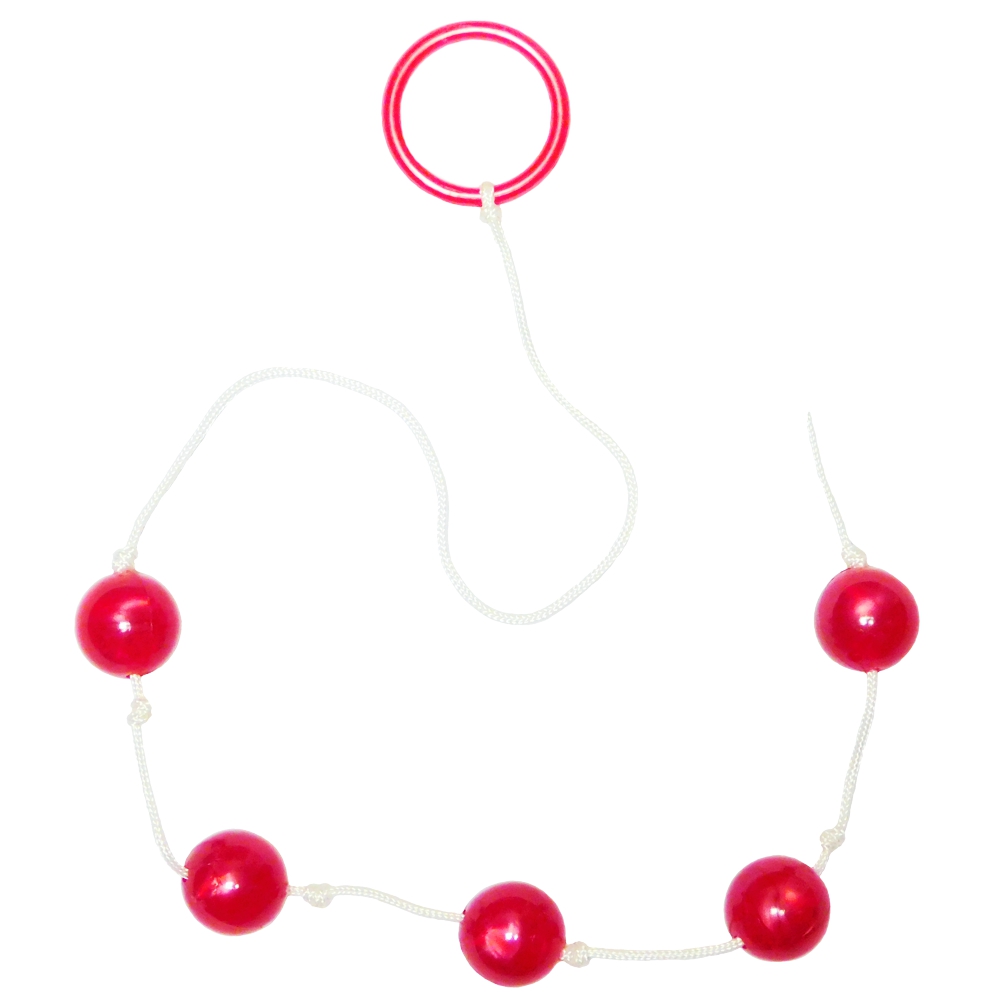 Anal Love Beads Red