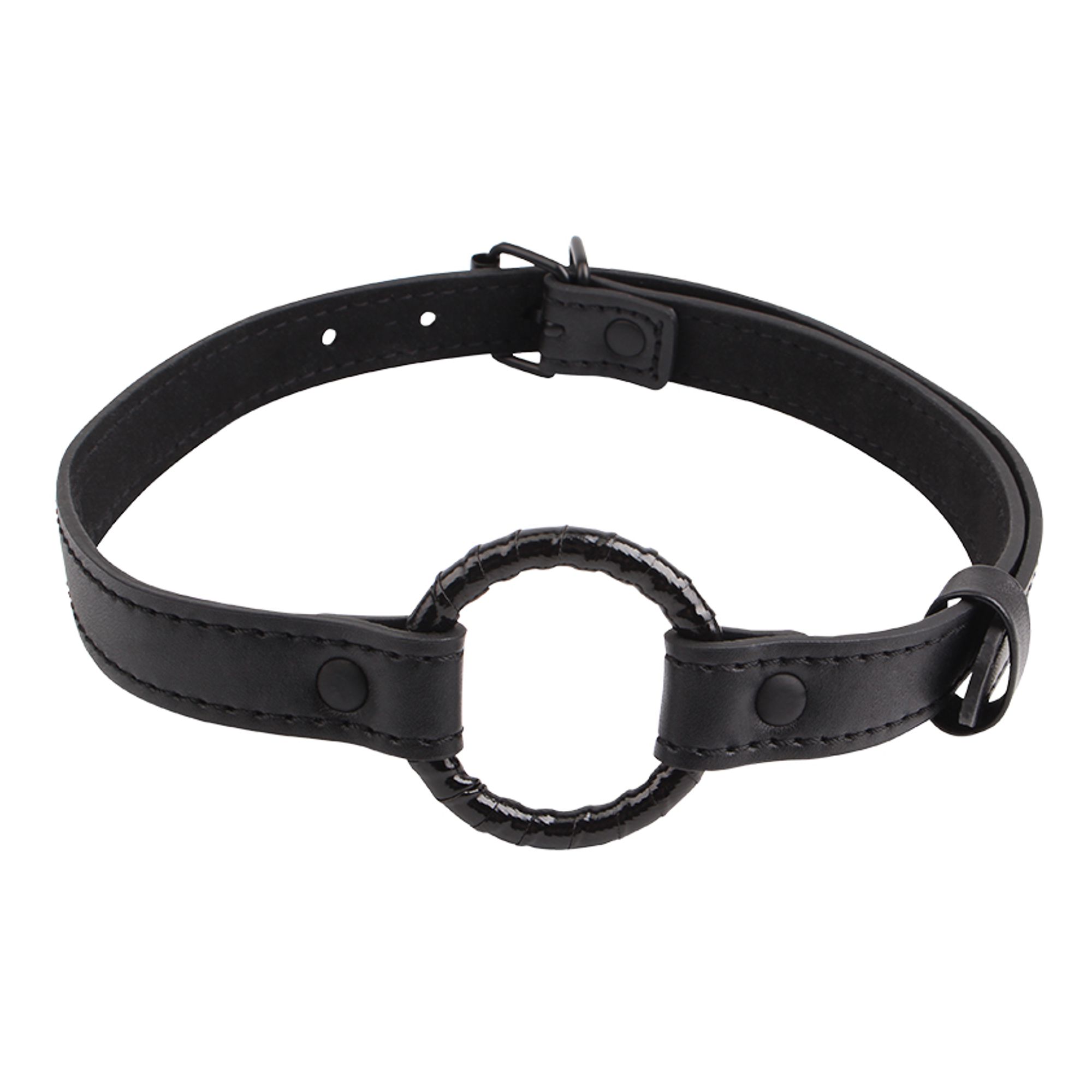 Black Metal O-ring Gag