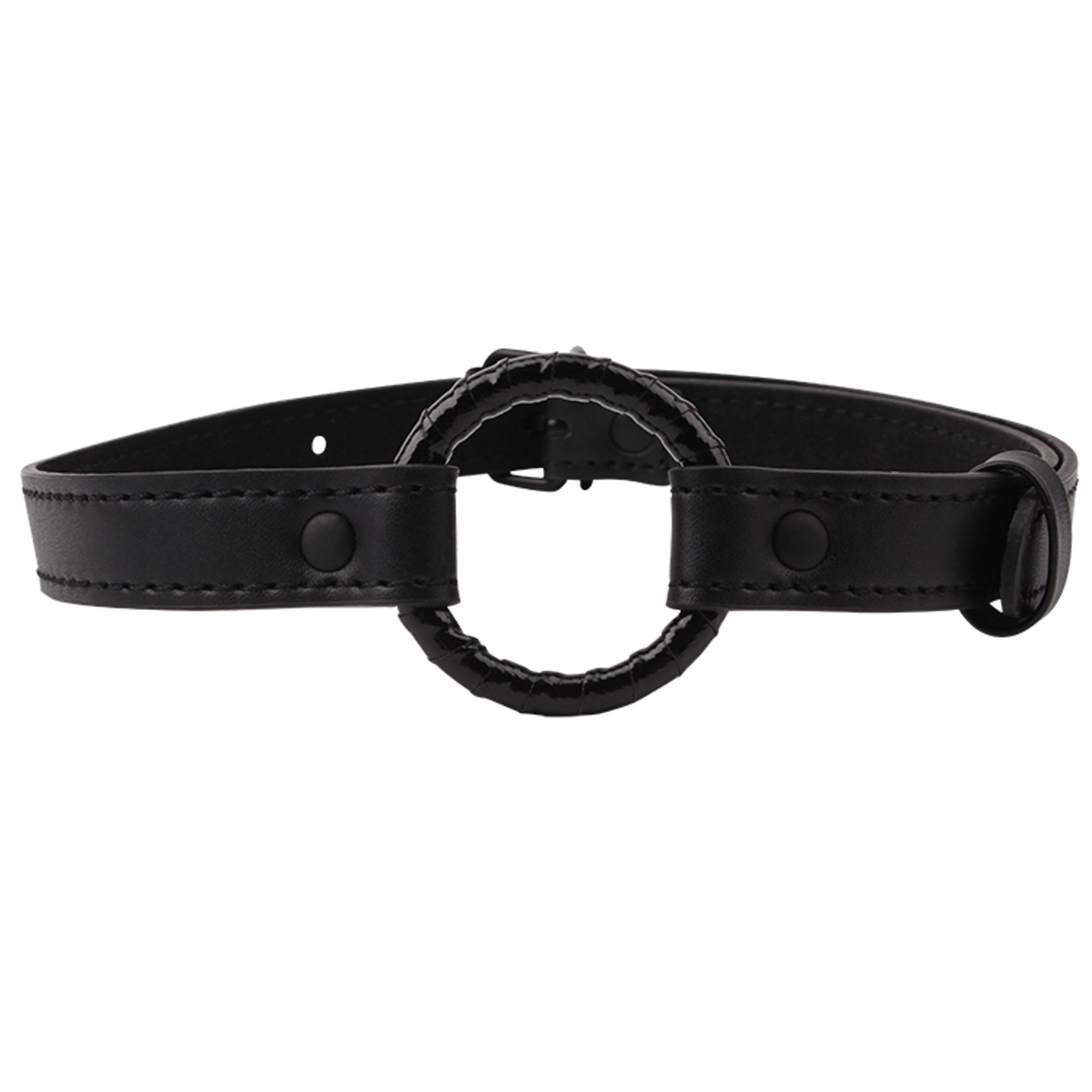 Black Metal O-ring Gag