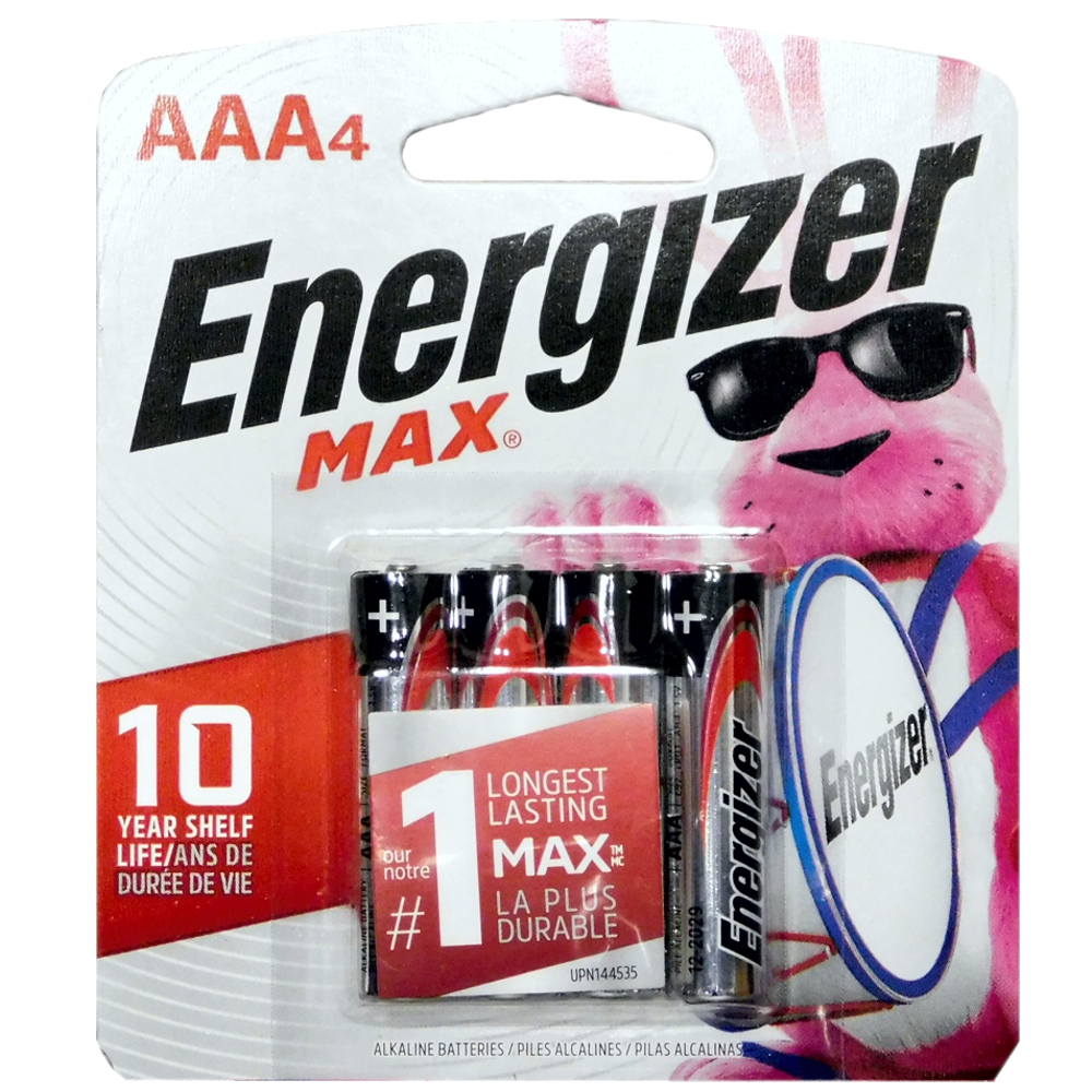 AAA Energizer Alkaline Batteries - Extasy Shops