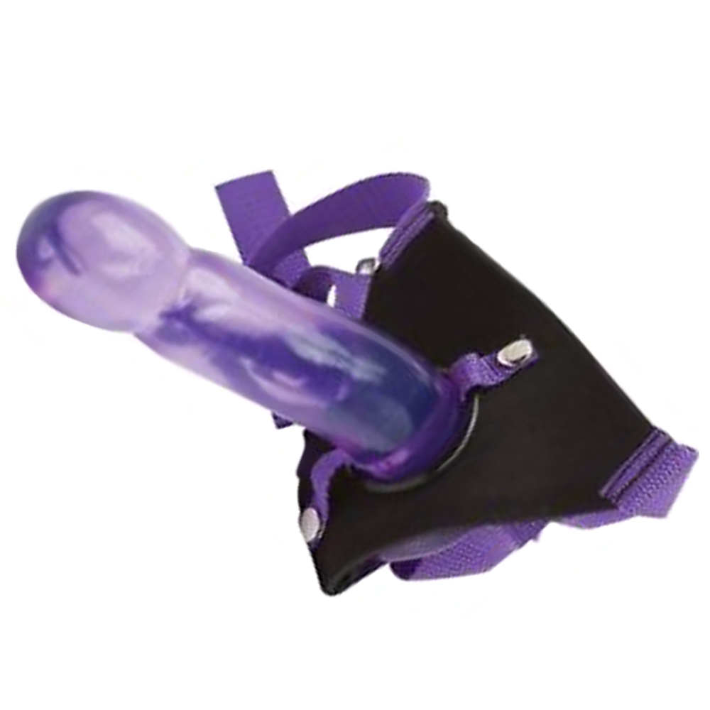 Climax Strap-on Purple Dong