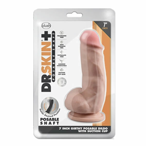 Dr. Skin 7" Posable Dildo