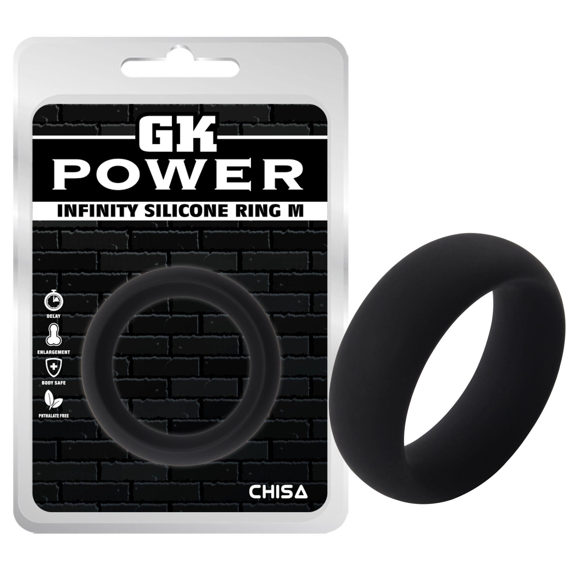 GK Power - Infinity Silicone Ring (M) - Extasy Shops | Adult Sex Toys ...
