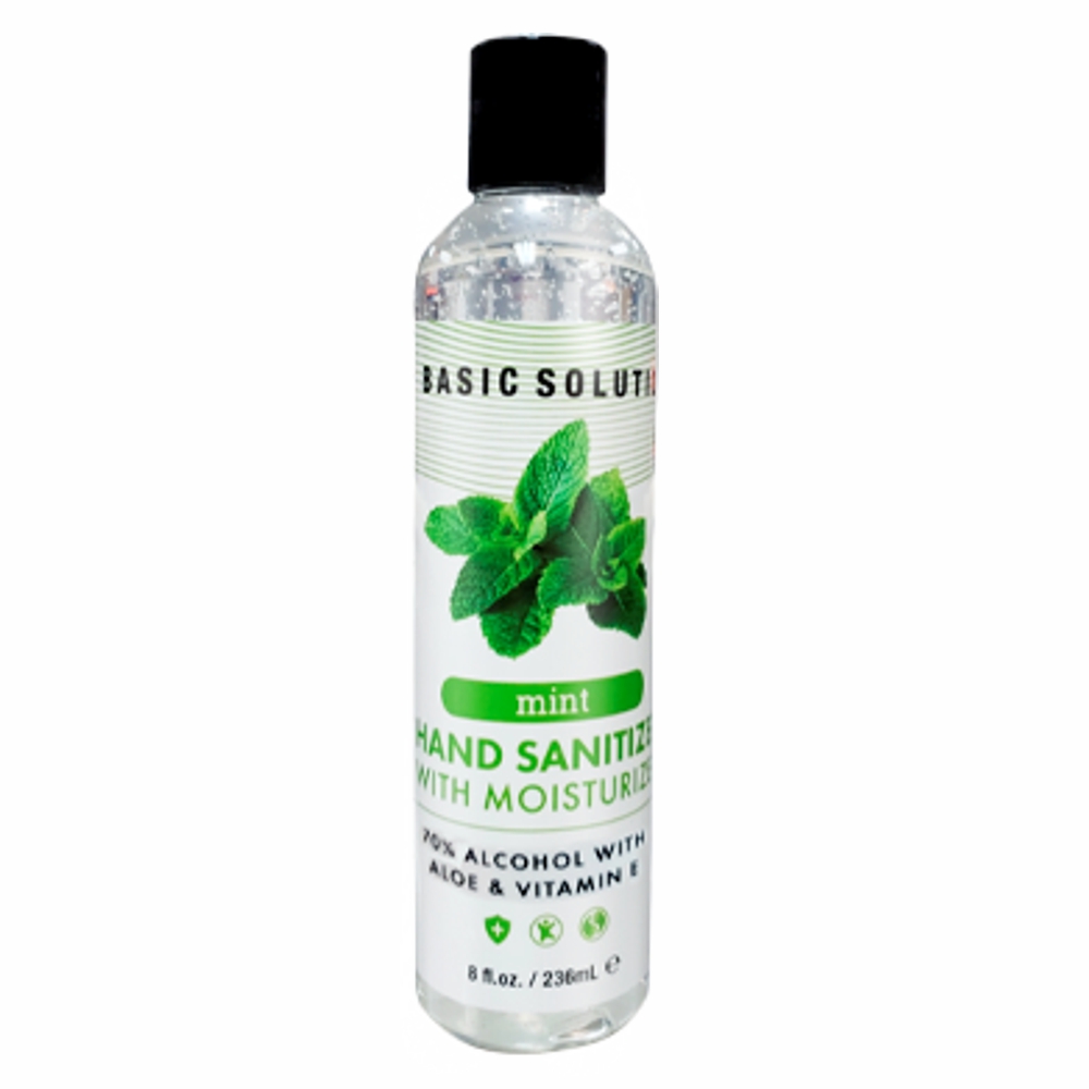 Hand Sanitizer Mint Scented 8oz.