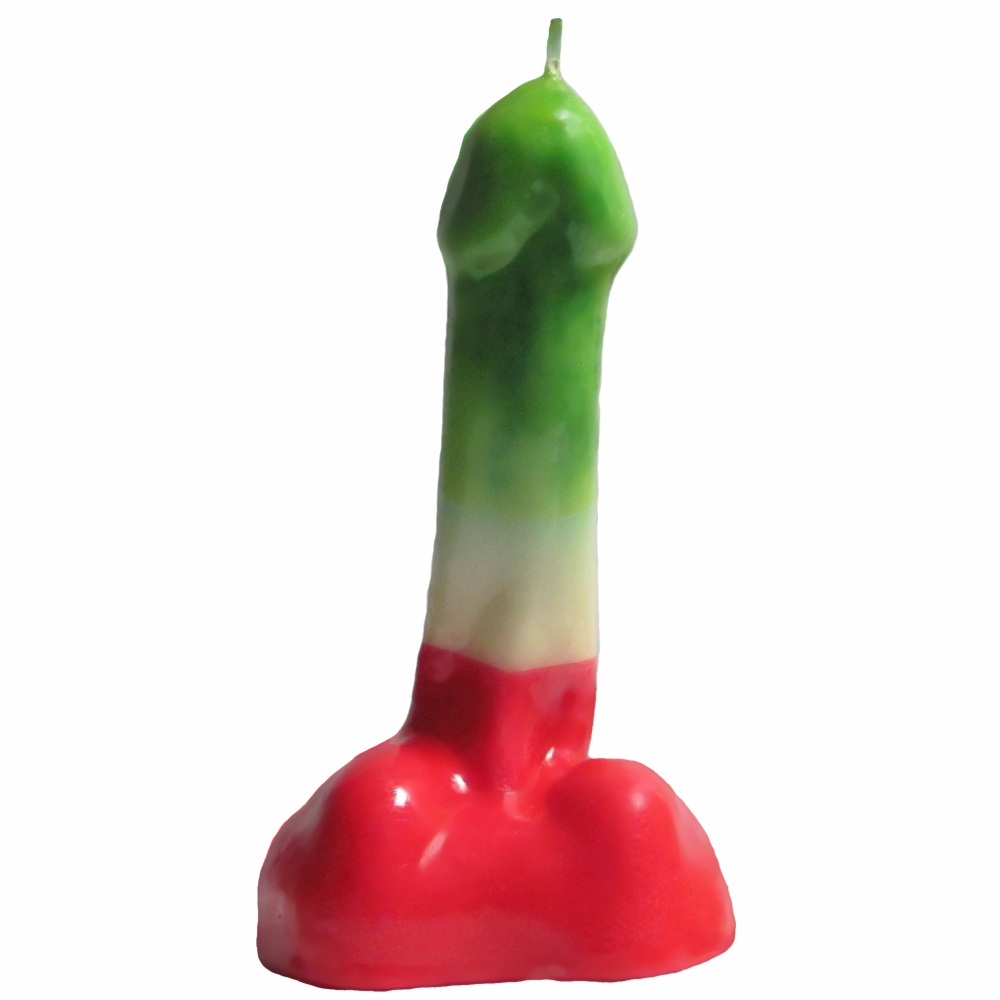 Penis Candle Striped