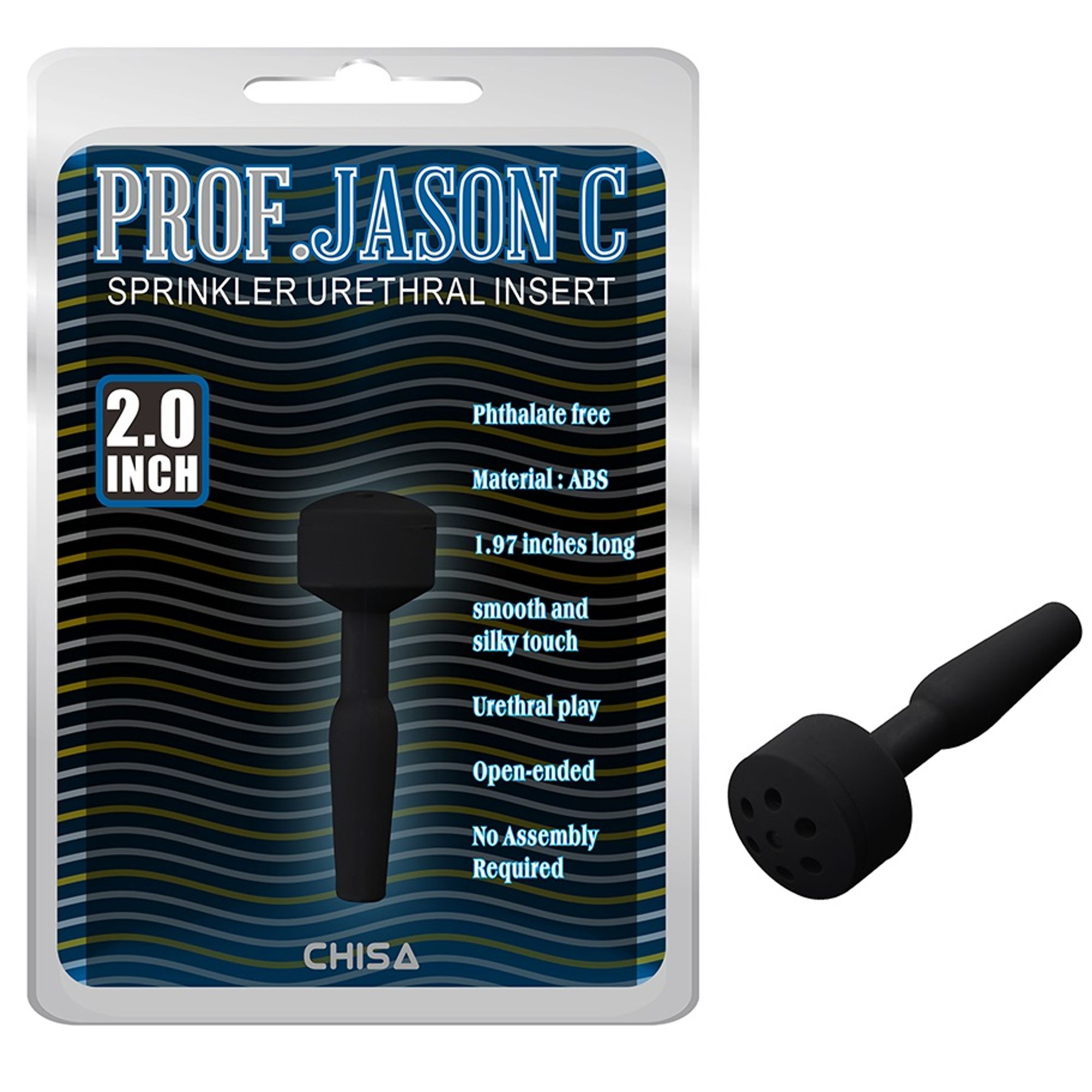 Prof. Jason C - 2.0" Sprinkler Urethral Insert