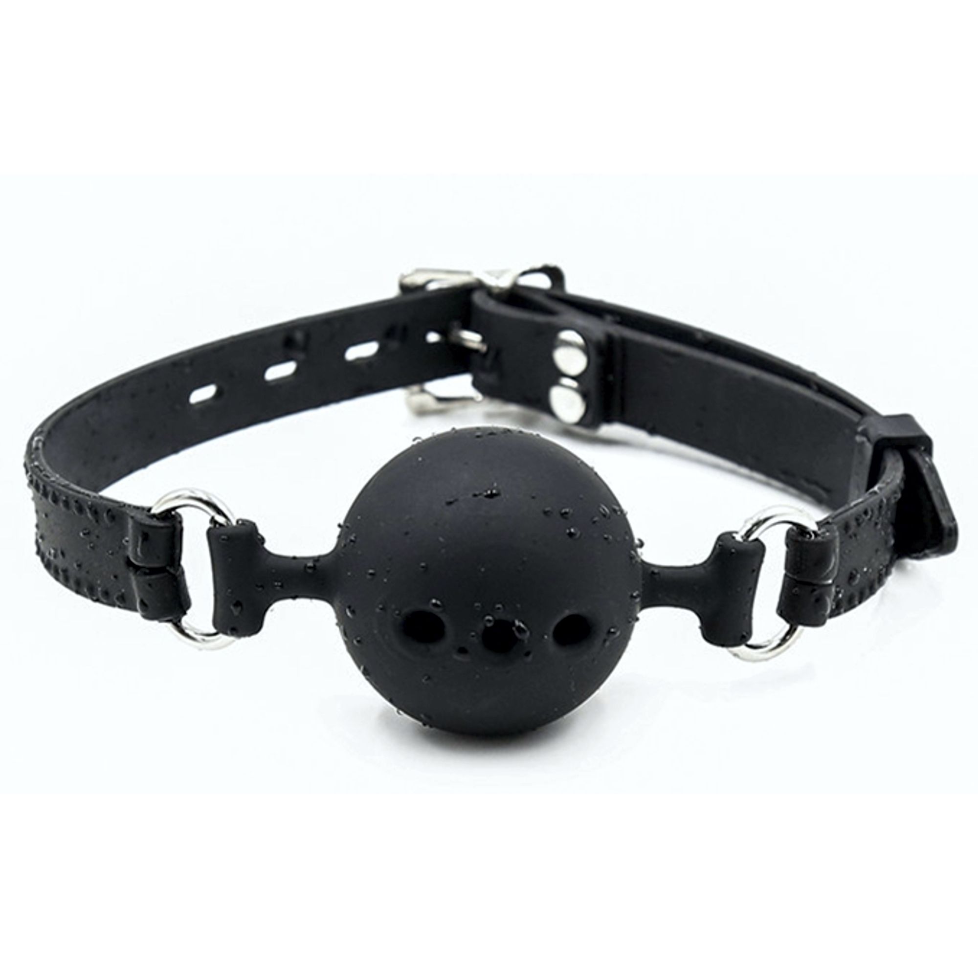Silicone Ball Gag - Black