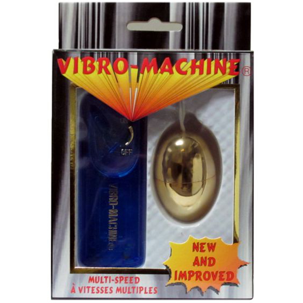 Vibrating Fat Bullet Gold
