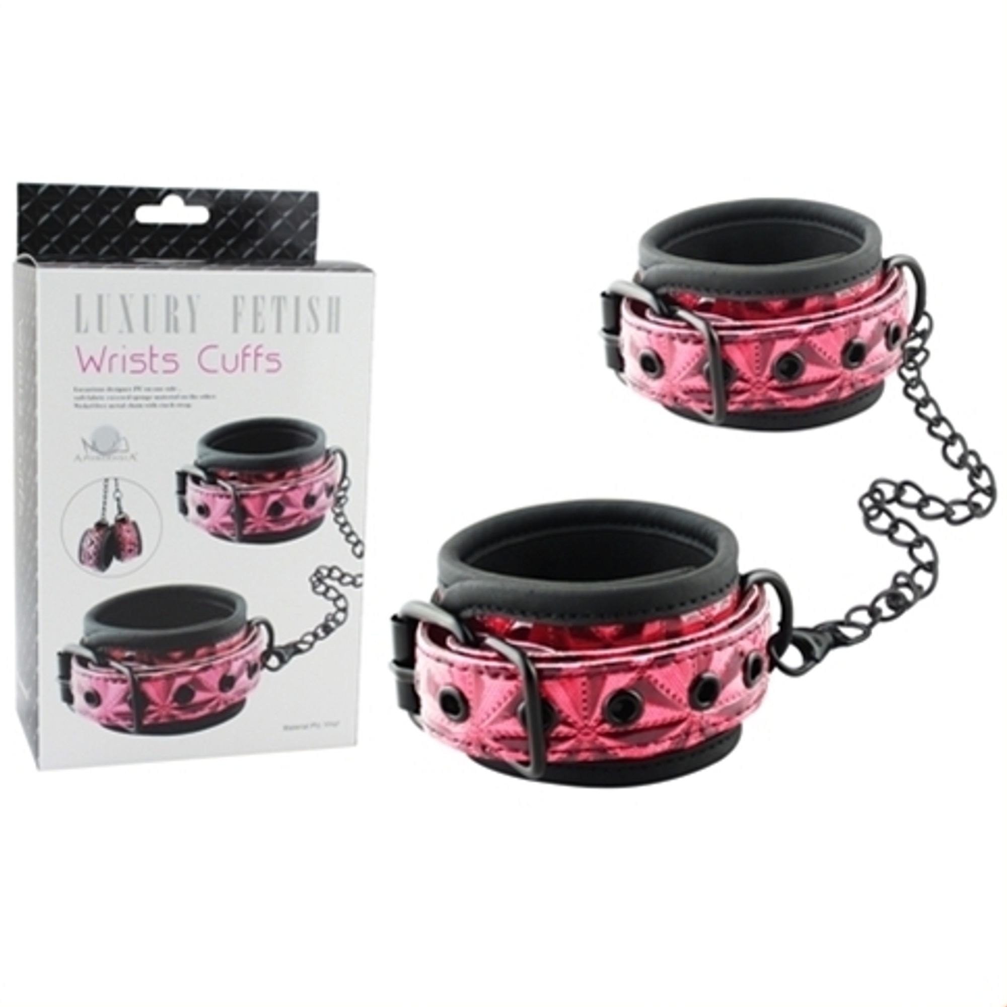Wrist Cuffs, Red